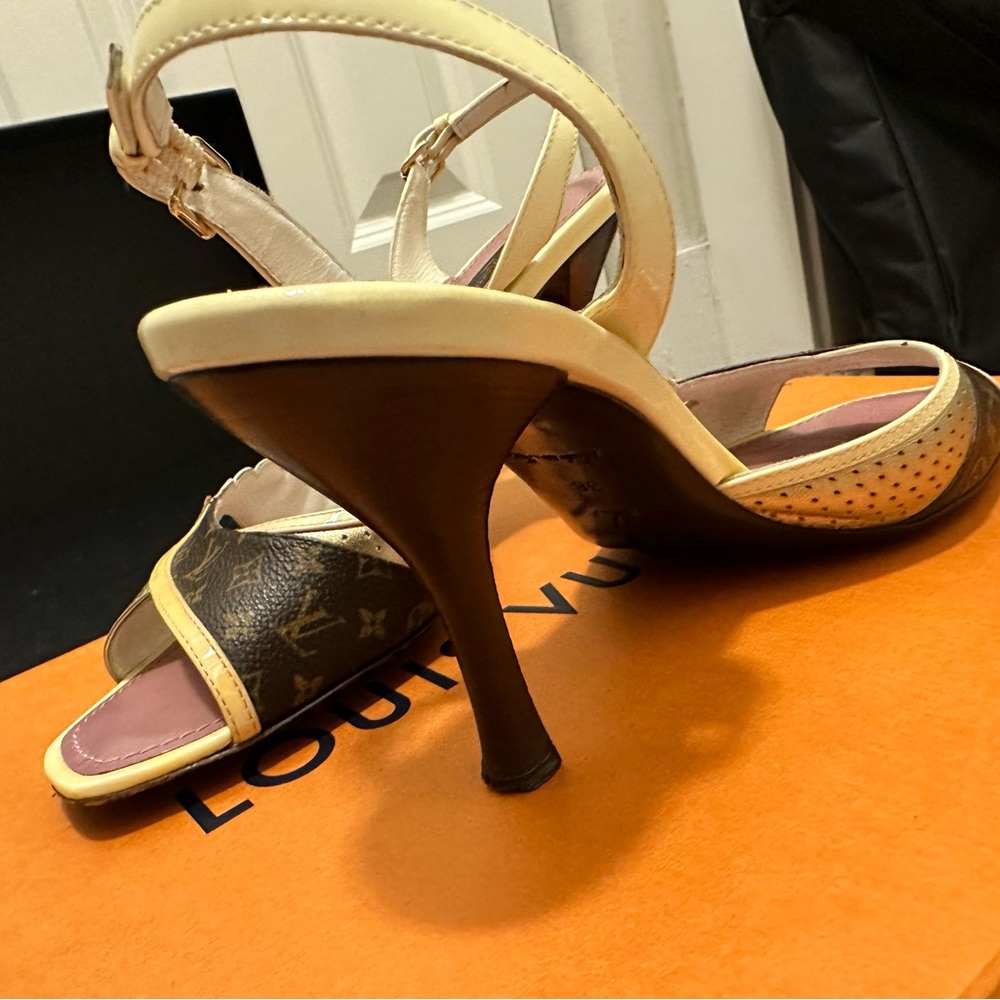 Louis Vuitton heels sandals